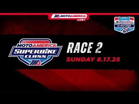 🔴 Superbike Race 2 at Mid-Ohio 2025 - FULL RACE | MotoAmerica