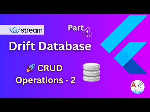 Flutter Drift CRUD Tutorial Part 2 | Update &amp; Delete Records | amplifyabhi