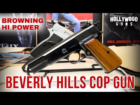 The Browning Hi Power -  Axel Foley's movie gun from Beverly Hills Cop