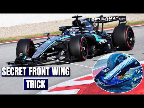 Mercedes's CAUGHT Using SECRET Front Wing TRICK! | F1 2026