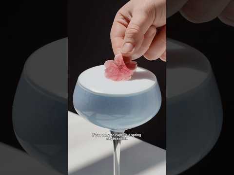 Turning the spring sky into a drink