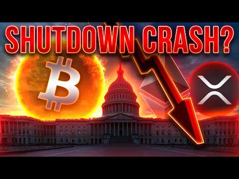 Shutdown Crash Imminent?🔥Crypto Market Update📉