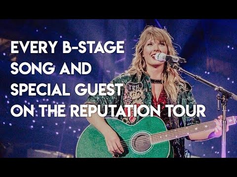 all surprise songs on the reputation tour//Taylor Swift
