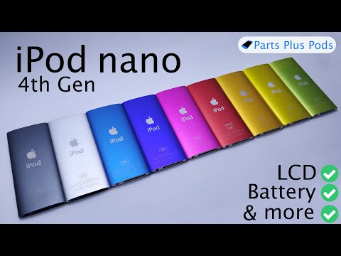 Apple iPod Nano 4th Gen Ultimate Repair Guide Battery LCD