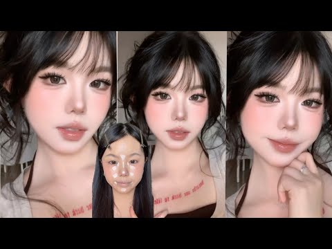 Douyin Makeup || 抖音彩妆~|| Full tutorial ✨ || Xiaopangjuu's makeup tutorial ✨ || 