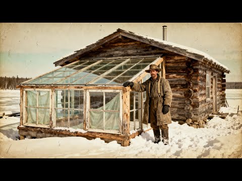 Everyone Laughed At His “Glass Shed” — Until It Heated His Cabin to 80°F for Free