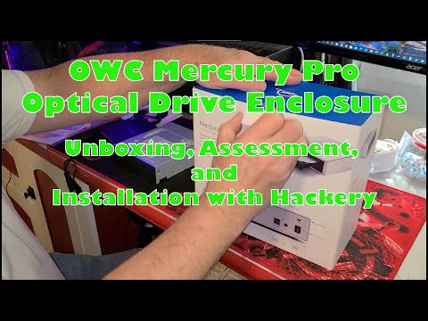 Installing My Blu-Ray Disk Burner into an OWC Mercury Pro Optical Drive Enclosure