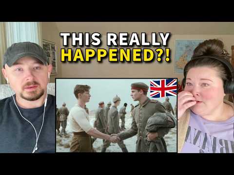 Americans React: WW1 Christmas Truce 1914 | Sainsbury's Christmas Advert