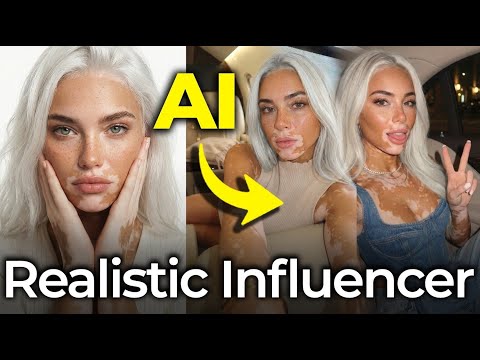 She’s 100% Fake. (Create VIRAL AI Influencer in 5 Minutes)