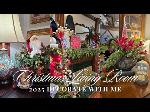 TRANSFORM YOUR LIVING ROOM for CHRISTMAS - Holiday Decor Ideas 2025