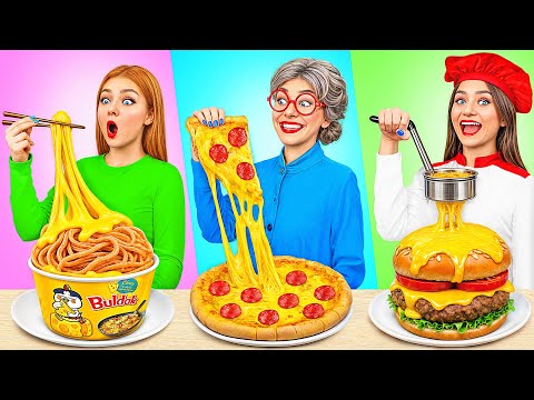 Me vs Grandma Cooking Challenge | Awesome Kitchen Tricks by Multi DO Challenge
