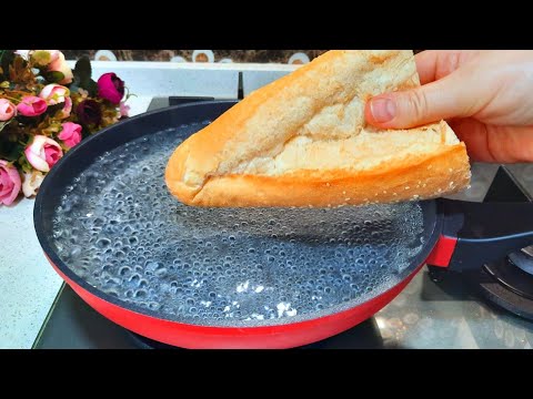 Throw the bread into boiling water and you'll be amazed at the results!