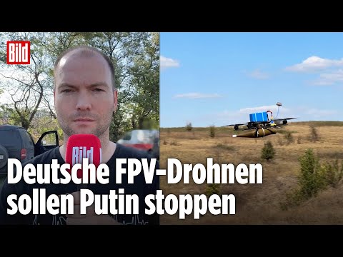 Kamikaze-Munition aus Hannover für die Verteidigung von Donezk | BILD-Lagezentrum VOR ORT