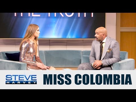 Miss Colombia: We were laughing the whole time || STEVE HARVEY