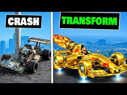 $1 to $1,000,000,000 F1 RACING CAR in GTA 5!