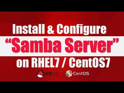How to configure samba server in centos 7 , redhat 7 (public and private share)