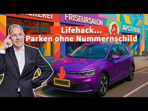 Parkgebühren-Trick: Kennzeichen abmontieren! Genial oder strafbar? | Anwalt Christian Solmecke