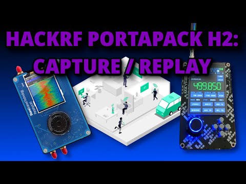 🛜 Portapack H2 Hackrf: Simple Remote Capture Replay