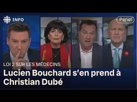 Quebec's Law 2 on physicians: Did Lucien Bouchard go too far by targeting Christian Dubé?