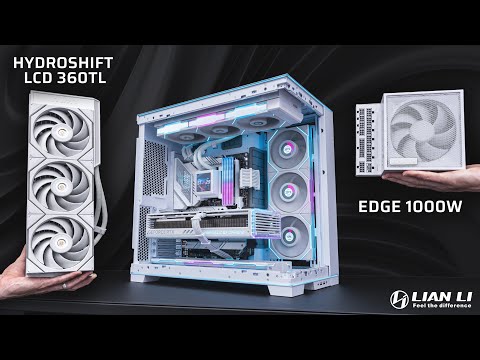LIAN LI Innovating again! EDGE PSU | HYDROSHIFT AIO