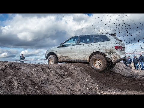 ОСЕННИЙ ПРОРЫВ. #SsangYong #Kyron и #Jeep #Cherokee Показывают класс  Часть 1#4x4 #offroad #kyron