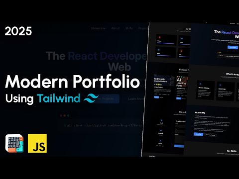 Create a Stunning Portfolio Using Tailwind in Just 2 Hours - No Talking