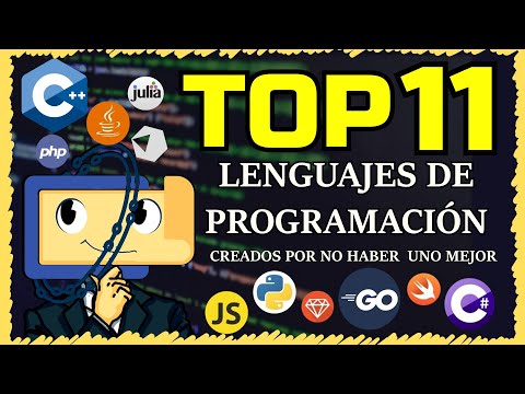 Top 11 Lenguajes de programación creados por no haber uno mejor