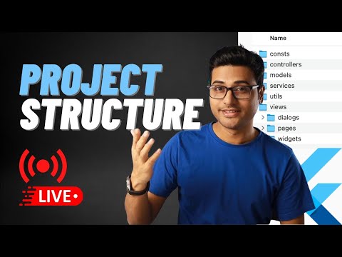 Flutter project structure | Live discussion