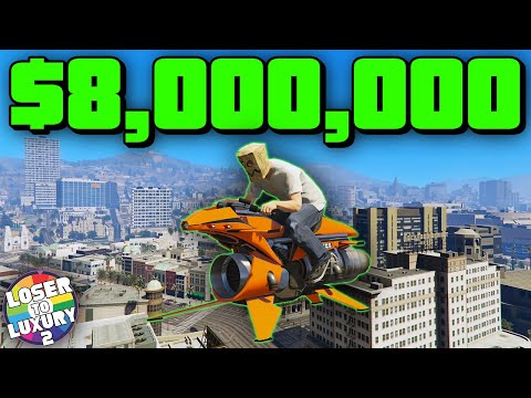 I Purchased the $8 Million Oppressor MK2 in GTA Online | GTA Online Loser to Luxury S2 EP 60