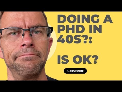 The Surprising Truth About Getting a PhD After 40