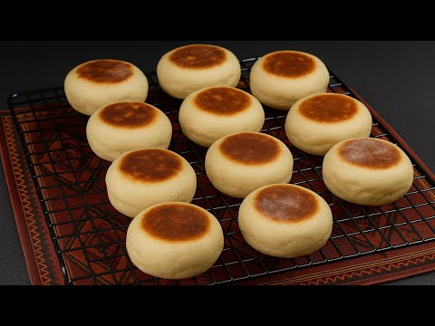 How to make English Muffins,soft and fluffy Bread for everyone 