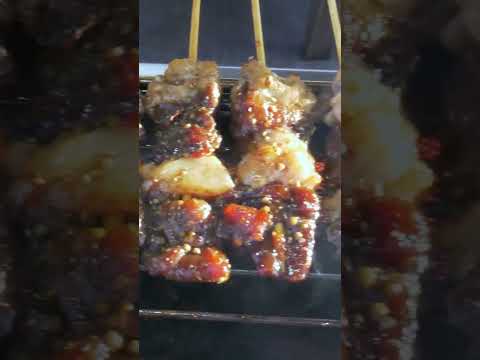 Beef Skewers | เนื้อย่างโคขุน | Thai Street Food