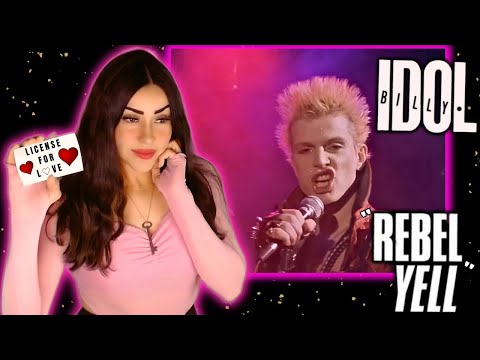 BILLY IDOL - "REBEL YELL"| First Time Music Reaction to Billy Idol!