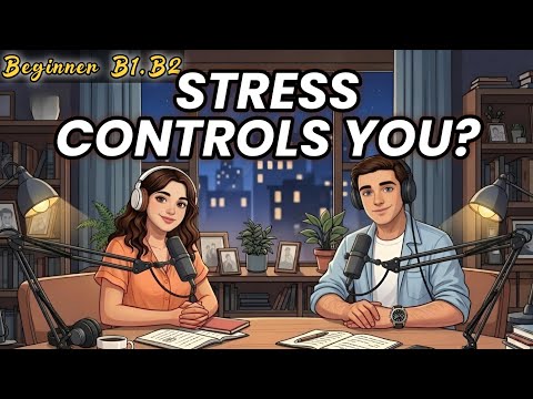 English Podcast for Easy English Conversation | How to Not Let Stress Control Your Life