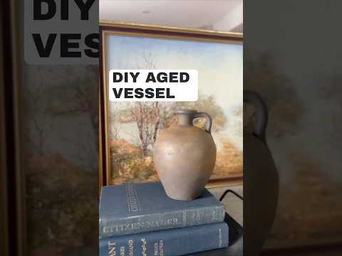 DIY High-End Aged Vessel in 6 EASY STEPS!