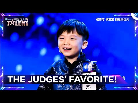 The Cute Kid’s Performance Had Everyone Laughing 😂 | 中国达人秀