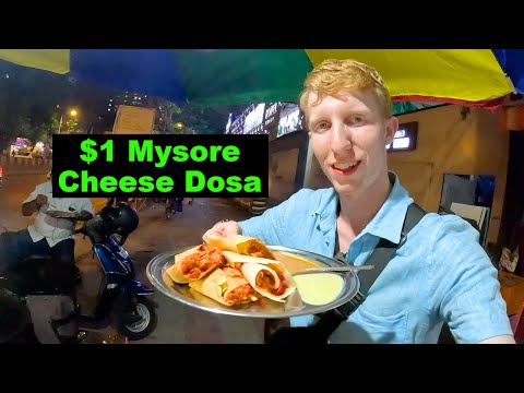 My first time trying Indian dosa in Mumbai 🇮🇳