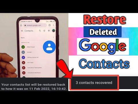 How to Restore Deleted Google Contacts Easily in 2025