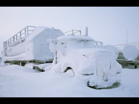 Big Cold Diesel  Engines Starting Up and Sounding