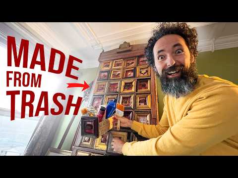 I transformed my door into an Apothecary