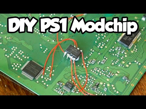 Making a PlayStation 1 modchip from SCRATCH