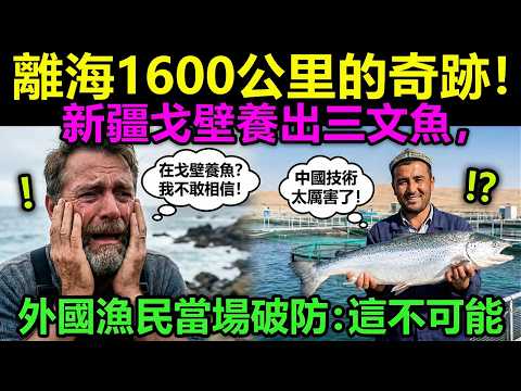 新疆戈壁驚現海鮮帝國！年產三千噸三文魚，外國漁民看懵：這是黑科技？