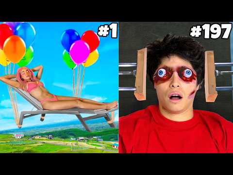 I Survived 200 PRANKS IN 50 HOURS!!