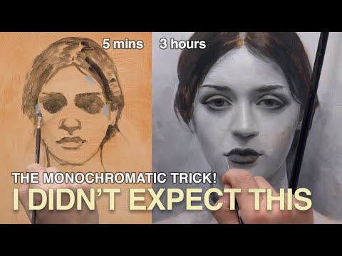 The Trick That Makes Monochrome Paintings Glow!