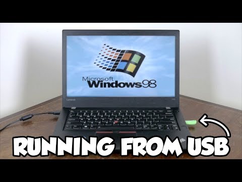 Installing Windows 98 on a Modern Laptop