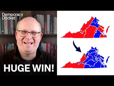 Redistricting Battle Heats Up with BIG Win for Democrats in Virginia