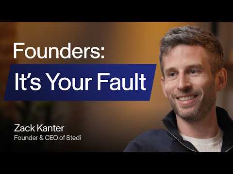 How to build a company you’ll run forever | Zack Kanter (Founder and CEO of Stedi)