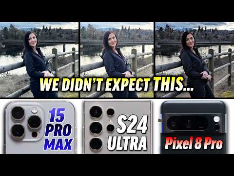 S24 Ultra vs 15 Pro Max vs Pixel 8 Pro: Blind Camera Test!