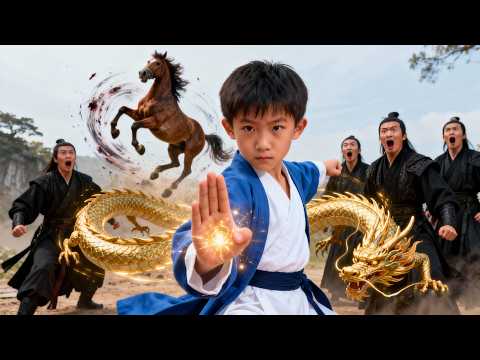 【Full】7-Year-Old Prodigy Meets Bully, Flings Giant Horse with One Hand, Scares Everyone Away!