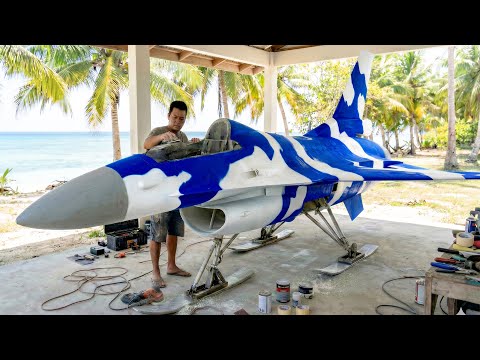 Man Builds SU35 Jet Boat from Scratch | Start to Finish by @Thanh Super Boat